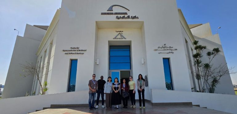 زيارة للمركز: وفد يوم الجغرافيين لدول البريكس