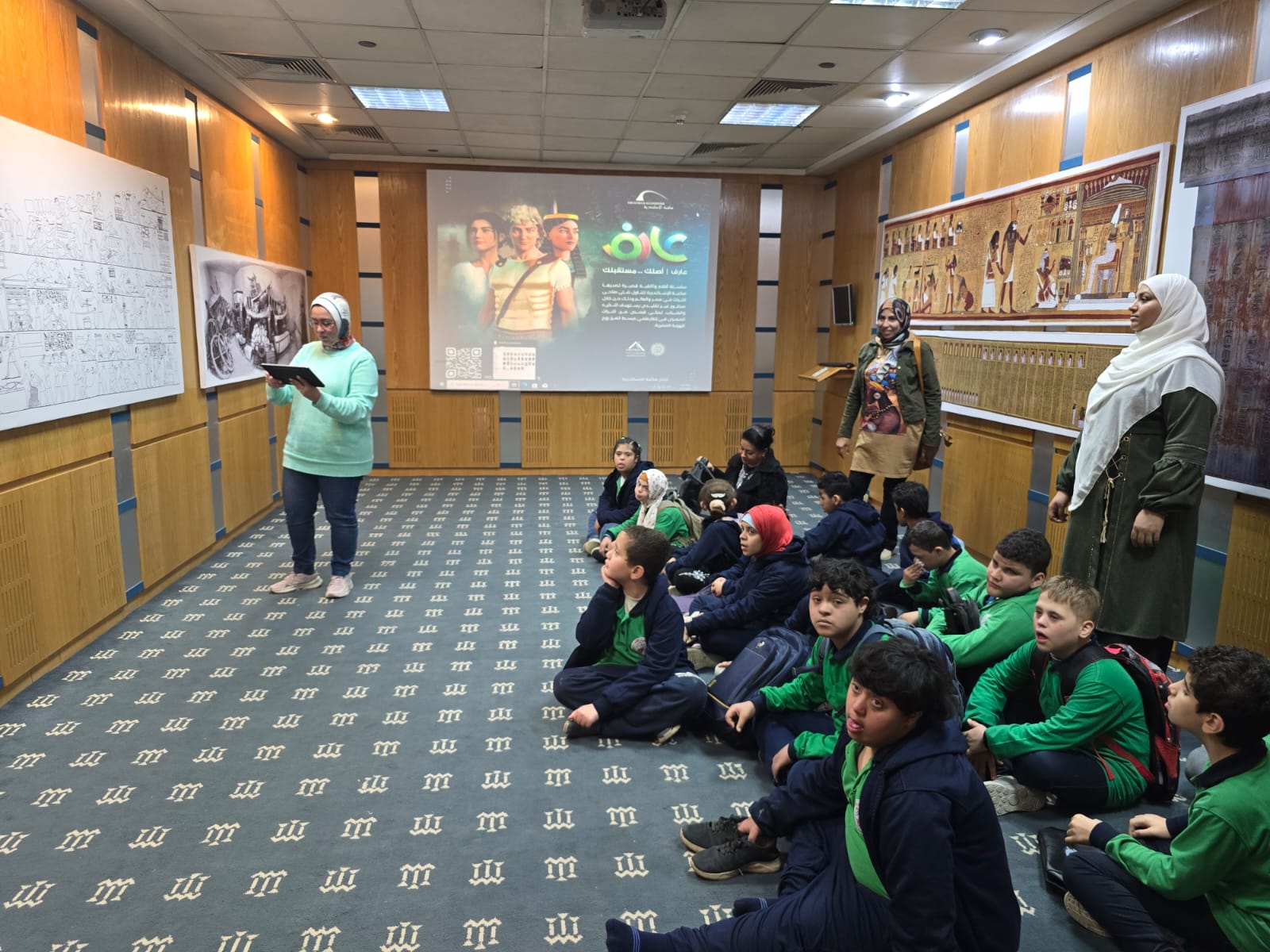 زيارة للمركز: أنقياء القلب لذوي الهمم